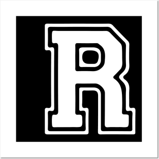 Letter R Posters and Art